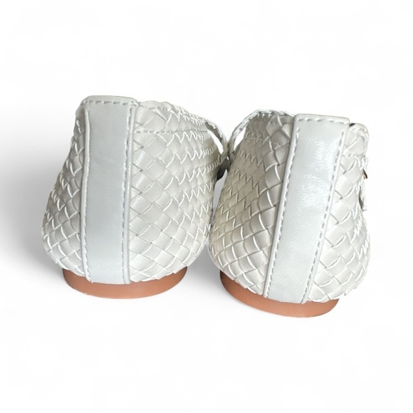 House of Harlow 1960 Bistro Woven Mary Jane Flats in Wheat Size 8.5 - Picture 6 of 9